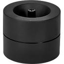Paperclipdispenser MAUL MAULpro Recycling, magnetisch, incl. 15 clips, Ø 73 x H 60 mm, 90 % gerecycled kunststof, zwart