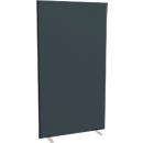 Paperflow Cloison de séparation design, revêtement en tissu, difficilement inflammable selon DIN 4102 (B1), l. 940 mm x P 390 x H 1740 mm, anthracite