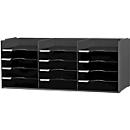 PAPERFLOW Sorting station, DIN A4+, polystyrene, black