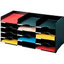 PAPERFLOW sorting station, DIN A4, polystyrene, black