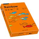 Papier coloré pour copieur Rainbow Mondi, format A3, 80 g/m², orange intense, 1 bloc = 500 feuilles
