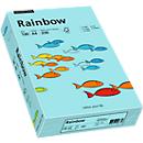 Papier coloré pour copieur Rainbow Mondi, format A4, 120 g/m², bleu, 1 bloc = 250 feuilles