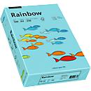 Papier coloré pour copieur Rainbow Mondi, format A4, 160 g/m², bleu, 1 bloc = 250 feuilles