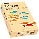 Papier coloré pour copieur Rainbow Mondi, format A4, 160 g/m², rose saumon, 1 bloc = 250 feuilles