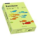 Papier coloré pour copieur Rainbow Mondi, format A4, 160 g/m², vert vif, 1 bloc = 250 feuilles