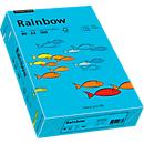 Papier coloré pour copieur Rainbow Mondi, format A4, 80 g/m², bleu, 1 bloc = 500 feuilles