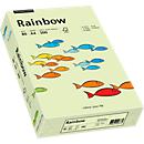 Papier coloré pour copieur Rainbow Mondi, format A4, 80 g/m², vert clair, 1 bloc = 500 feuilles