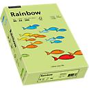 Papier coloré pour copieur Rainbow Mondi, format A4, 80 g/m², vert vif, 1 bloc = 500 feuilles