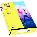 Papier couleur tecno Colors, format A4, 80 g/m², jaune moyen, paquet de 500 feuilles