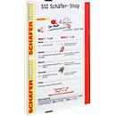 Papieren inserts, voor 210 x 297 mm (A4), 10 borden
