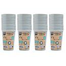 Pappbecher ProNappe, Inhalt 0,2 l, besonders stabil, ohne Kunststoffzusätze, Ø 75 x H 175 mm, recycelbarer FSC®-Karton, himmelblau, 60 Stück