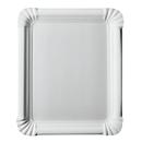 Pappteller Papstar Pure, Einweg, eckig, 165 x 200 mm, lebensmittelecht, FSC®-zertifiziert & kompostierbar, weiß, 2 x 250 Stück