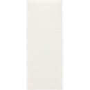 Papstar Bestecktaschen Royal Collection, integrierte Besteckfalz, B 200 x H 82,5 mm, FSC®-zertifiziert, Premium-Tissue, weiß, 6 x 50 Stück
