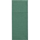 Papstar Pochettes à couverts Royal Collection, pliage intégré pour couverts, L 200 x H 82,5 mm, certifié FSC®, papier tissu premium, vert foncé, 6 x 50 pièces