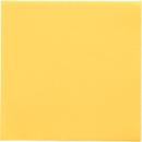 Papstar servetten "DAILY Collection" 1/4-vouw, cellulose, FSC-gecertificeerd, B 320 x H 320 mm, geel, 150 stuks
