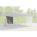 Parede lateral, chapa trapezoidal, para abrigo para bicicletas Siegen, modelo de dois lados