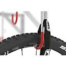Parking suspendu pour vélos WSM 3802, système de suspension pour mur/plafond, pour pneus jusqu'à 65 mm, 2 places de parking, L 470 x P 350 x H 350 mm