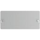 Paroi arrière Modus, avec adaptateur, épaisseur 25 mm, L 2000 x H 800 mm, gris clair