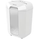 Partikel Aktenvernichter Fellowes Powershred® LX70, Auffangbehälter, P-4, Partikelschnitt, weiß