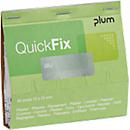 Patch tiras QuickFix Alu, embalagem de recarga para dispensador, com camada antiaderente, 6 x 45 pcs.