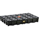 PE-Auffangwanne 120HD, aus Polyethylen, mit PE-Rost