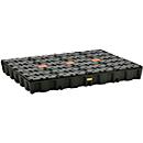 PE-Auffangwanne 250HD, aus Polyethylen, 100 % recycelbar, mit PE-Rost