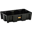 PE- Auffangwanne HD, aus Polyethylen, 100 % recycelbar, mit oder ohne PE- Rost nutzbar