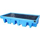 PE-lekbakken voor 8 x 200 liter vaten of 2 x 1000 Liter IBC