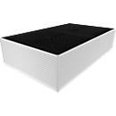 PE safety sump trays for 2 x IBC 800 liters, with PP grate