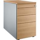 Pedestal 1336, com ranhura para puxador, W 435 x H 717 mm