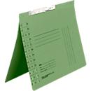 Pendelhefter Falken, Format A4, für bis zu 200 Blatt, Schlitzstanzung, Behördenheftung, Recycling-Karton, grün, 50 Stück