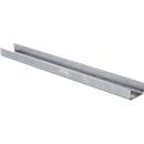 Perfil de ligação, dimensões da tina na ordem dos 500 mm