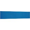 Perforated panel, for mounting, 1981 x 457 mm, gentian blue RAL 5010