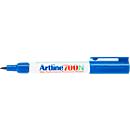 Permanent marker Artline 700, ronde punt, blauw, 12 stuks