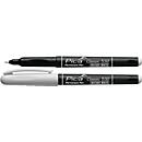 Permanentmarker INSTANT WHITE weiß Strich-B.1-2mm Stift m.Clip PICA
