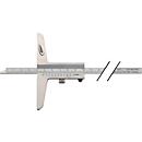 Pied à coulisse de profondeur DIN 862, 200 mm, rail rectifié 8 x 3 mm, H. PREISSER