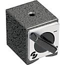 Pied magnétique L. 34x l. 30mm H. 35mm M6 FISSO