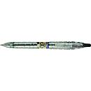 PILOT Stylo bille rétractable Bottle 2 Pen Ecoball, largeur de trait 0,6 mm, encre infalsifiable, rechargeable, 86% de matériaux recyclés, noir
