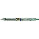 PILOT Stylo bille rétractable Bottle 2 Pen Ecoball, largeur de trait 0,6 mm, encre infalsifiable, rechargeable, 86% de matériaux recyclés, vert