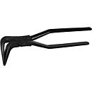 Pince à plier L. 255 mm, à poser, 90 degrés, pliée, revêtement par poudre, ERDI
