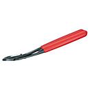 Pince coupante à force L.200 mm, forme 2, revêtement en caoutchouc, KNIPEX