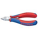 Pince coupante pour circuits imprimés, longueur 130 mm, forme 4, sans facette, gaine 2K
