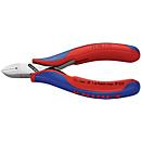 Pince coupante pour composants électroniques, longueur 115 mm, forme 1, facette oui, coque 2K