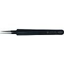 Pincette de précision L.110mm ger.aiguille fine inoxydable,antimagnétique,e