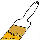 Pintura de parede exterior para contentor de armazenamento de materiais perigosos SAFE isolado