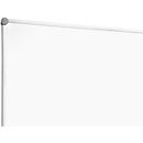 Pizarra blanca 2000 MAULpro, plastificada en blanco, marco gris platino, 1200 x 900 mm