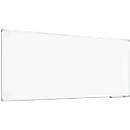 Pizarra blanca 2000 MAULpro, revestida de plástico blanco, marco de aluminio plateado, 1800 x 900 mm