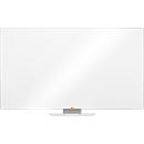 Pizarra blanca nobo Widescreen, acero Nano Clean, 880 x 1560 mm