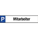 Placa de estacionamento em painel de alumínio