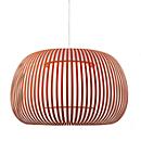 Plafonnier ESTENO, Ø 600 mm, couleur terre de sienne, textile/PVC, E27, meet by Paperflow